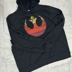 Star Wars hoodie with pocket in the front